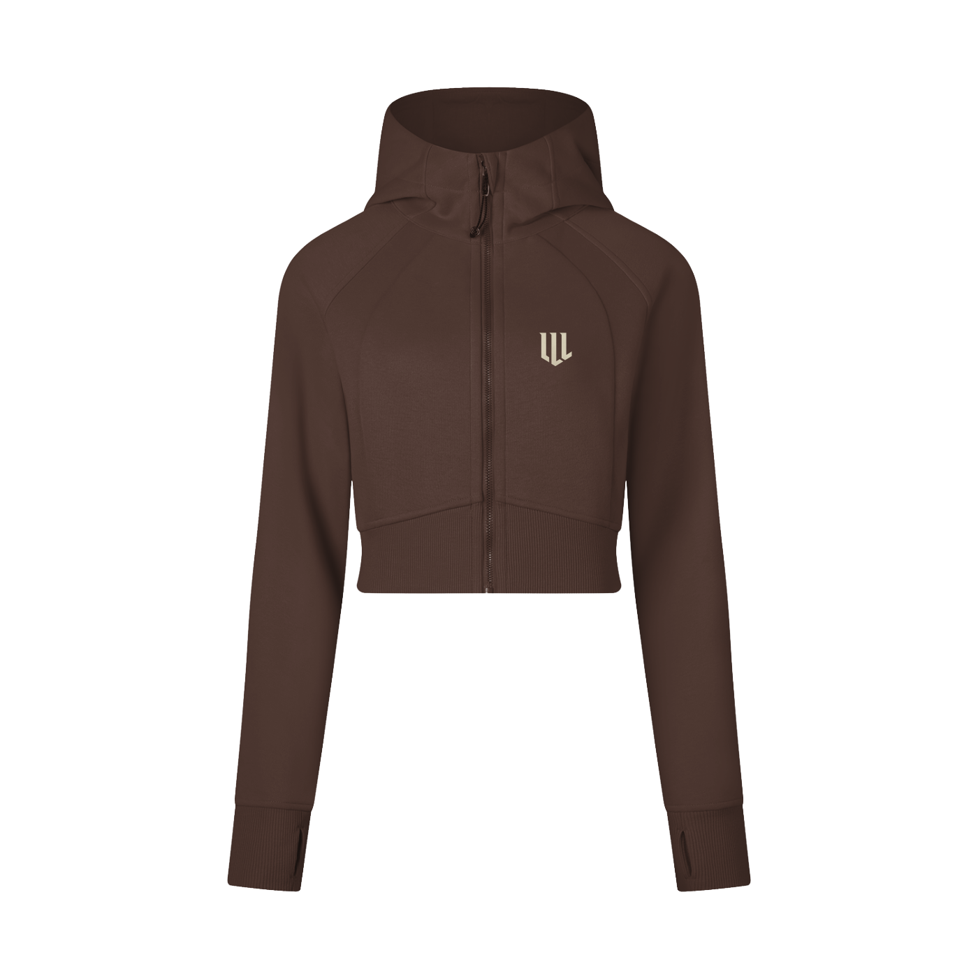 Cropped Zip-Through Hoodie - Day One