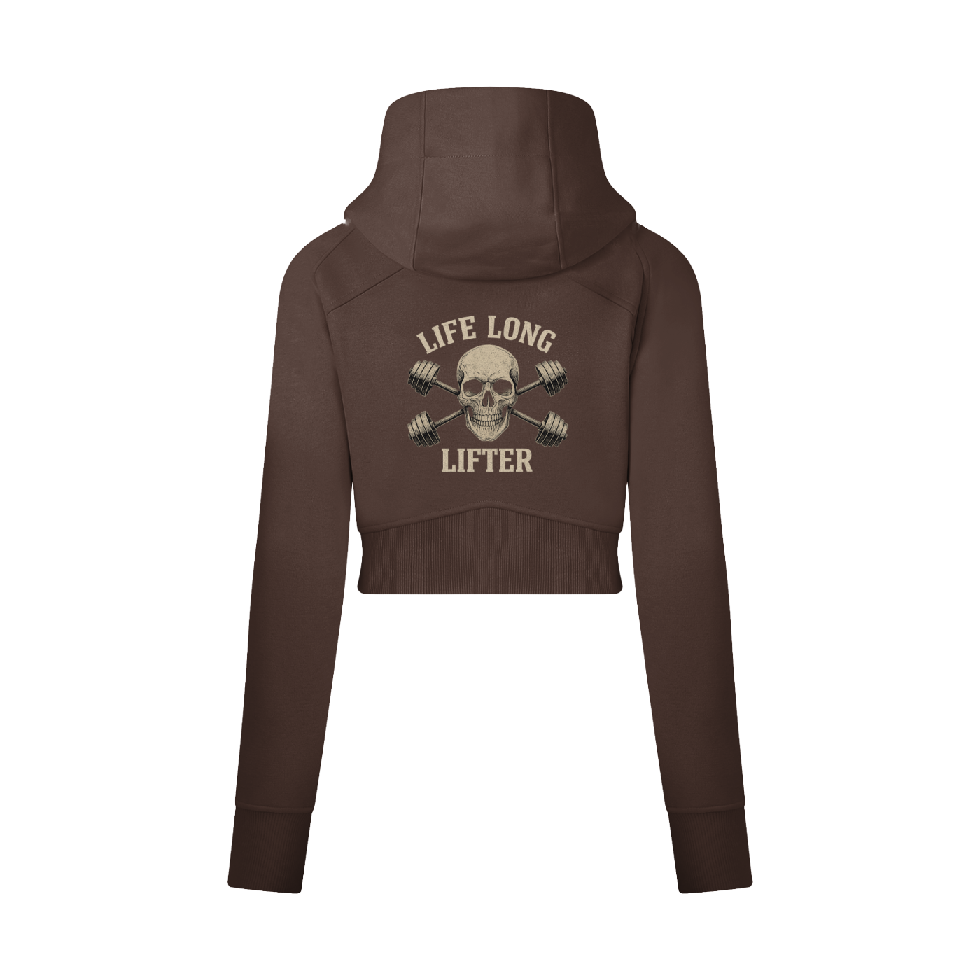 Cropped Zip-Through Hoodie - Day One