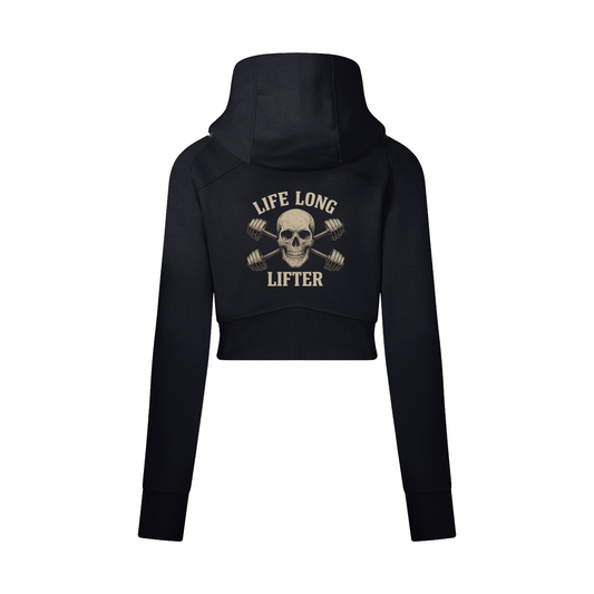 Cropped Zip-Through Hoodie - Day One