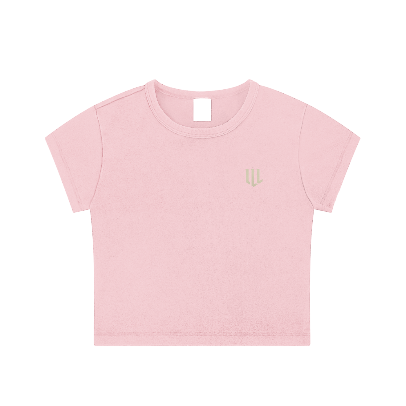 Pale Steel Washed Crop Top - Day One